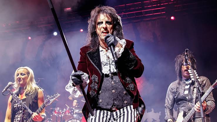 Alice Cooper editorial card